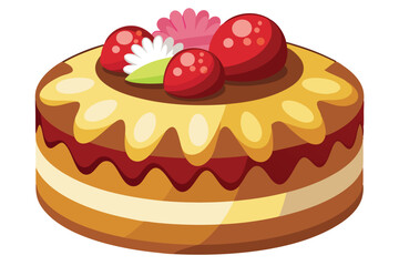 Delicious Strawberry Cake A Sweet Treat for Any Occasion