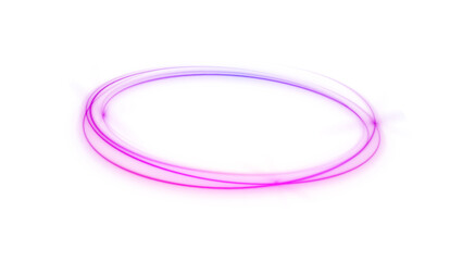 Naklejka premium png magic spiral swirl glowing neon ring light effect modern transparent fantasy energy line futuristic motion dynamic trail glow circular shadow rounded luxury twirl power curve particle vortex