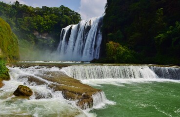 世界遺産  黄果樹瀑布・貴州省