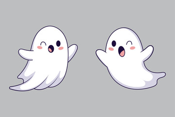 halloween scary and funny ghosts