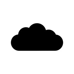 Cloud Drift Icon Vector Flat and Clean Look