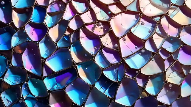 abstract background of colorful circles