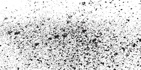 Dirty or dust film grain speck grit grunge overlay on  grain dot white paper noise texture with distress effect vector illustration pattern background