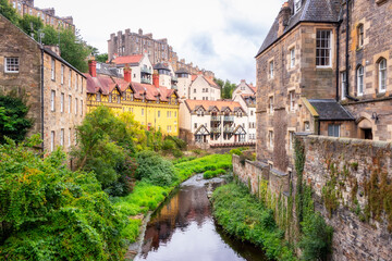 Edinburgh cityscape, Scotland