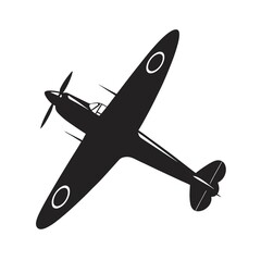 airplane icon vector illustration