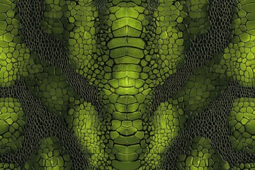 Green snake skin texture isolated. Close-up snake scales. Reptile skin. Realistic Green snake pattern. Snake scale texture. Detailed snake skin close-up. Exotic Animal texture. Green Snake texture.