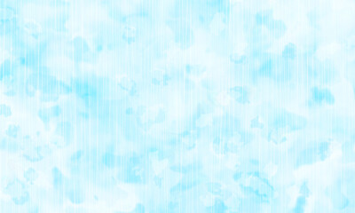 ロマンティックな雨模様の背景