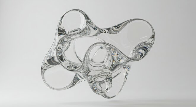 full organic biomorphic glass form, - Powered by Adobe