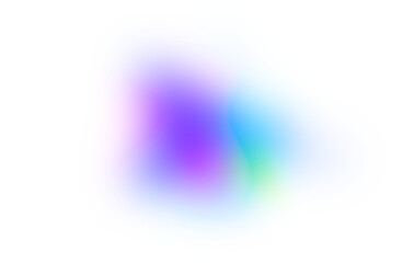 gradient blurred light shape