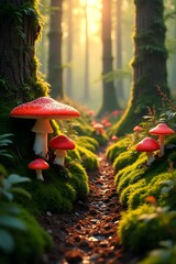 autumn in the forest