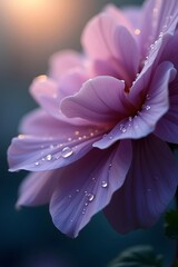 close up of pink flower