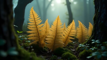 fern in the forest