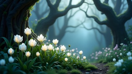 spring in the forest