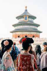 view of Temple of Heaven, Beijing, China