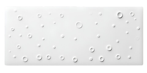 Braille Learning Tile on Transparent Background