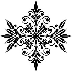 Obraz premium set of floral elements