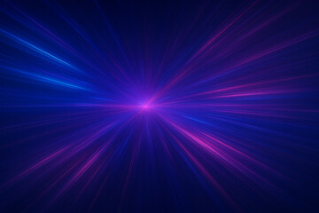 Abstract Blue and Pink Light Rays Burst Background