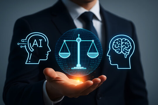 Human intelligence artificial intelligence justice