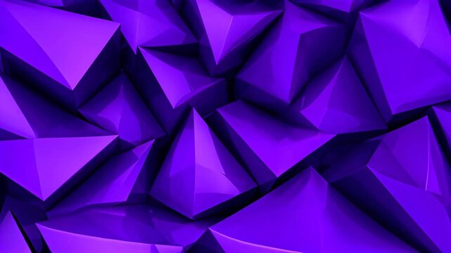 Purple Solid Polygon Background Material Purple Triangle Geometric Abstraction