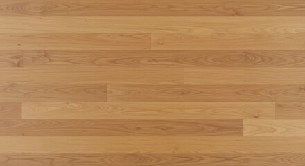 Light brown wooden floor composed of horizontal planks with distinct wood grain and natural textures