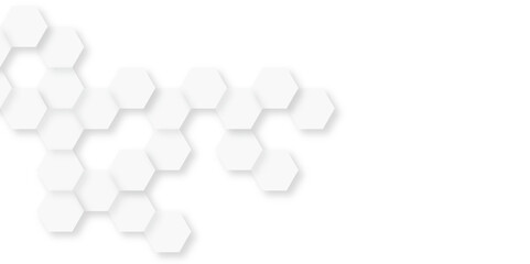 White abstract hexagon grid background png with soft digital tech texture.  © hossain