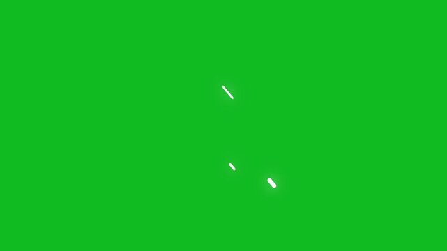 Dynamic Motion Graphic Line Elements Tapered Stroke Popups Doodle Bursts and Anime Inspired Speed Lines in 4K Transparent Background