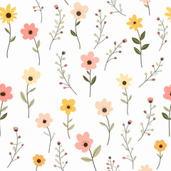seamless floral pattern