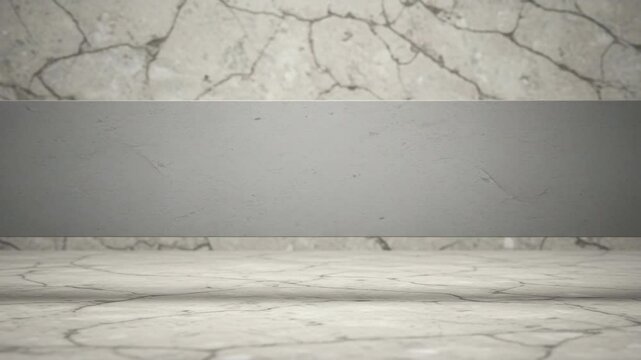 Marble surface with gray background for product display or presentation  