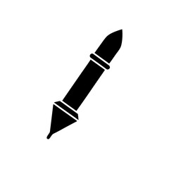Ritual Pen Icon Vector Flat Clean Look