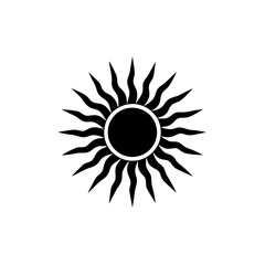 Sun Mist Icon Vector Flat Clean Look
