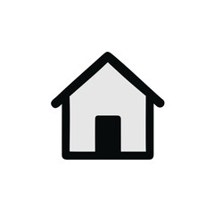 Fototapeta premium home icon on a white background