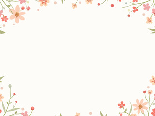 Floral seamless pattern set, trendy graphic digital papers with botanical elements, flowers, leaves for your design. Hand drawn collection. Vector illustration