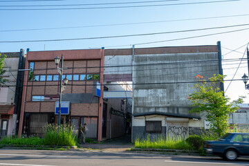 日本の北海道の道東の古くてとても美しい建造物