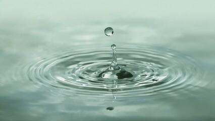 water drop splash