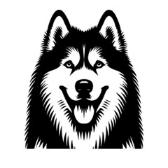Charming Husky Dog Vector Art – Husky Dog 29