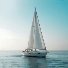 sailboat on the sea