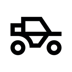 Illustration of find the best off road vehicle icon for your project simple car image vector illustration design concept 100x100 vector