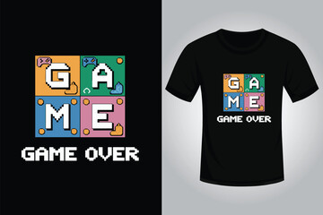 Gaming T shirt design