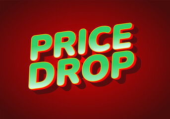 Bold Price Drop Announcement Graphic
