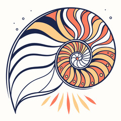 Abstract Spiral Logo Design
