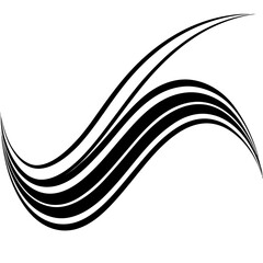 Soft, flowing lines in layered gradients create a dynamic sense of light and modern design.

