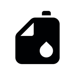 Illustration of engine oil container vector graphic for car maintenance and automotive industry needs and design projects vector