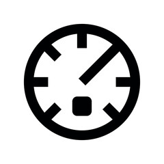 Illustration of clock icon vector image for time management and schedule planning in business and personal use cases vector