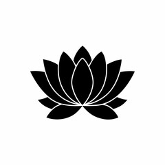 creative details lotus icon Vector Illustration
