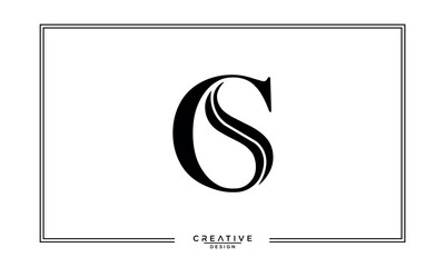 CS, SC, C, S, Abstract Letters Logo Monogram