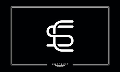 CS, SC, C, S, Abstract Letters Logo Monogram