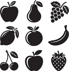 Fruit Silhouette Clipart Bundle – SVG PNG for Kitchen & Crafts

Tropical Fruit Silhouettes – Pineapple, Mango, and Citrus Designs

Juicy Fruit SVG Pack – Apple, Banana, Strawberry Vector Art

Fruit Ou