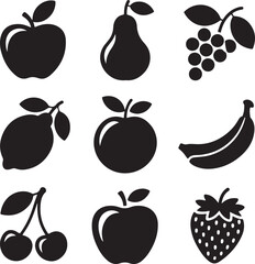Fruit Silhouette Clipart Bundle – SVG PNG for Kitchen & Crafts

Tropical Fruit Silhouettes – Pineapple, Mango, and Citrus Designs

Juicy Fruit SVG Pack – Apple, Banana, Strawberry Vector Art

Fruit Ou