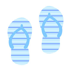 Colorful Flip-Flops Illustrations