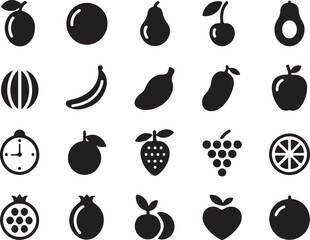 Fruit Silhouette Clipart Bundle – SVG PNG for Kitchen & Crafts

Tropical Fruit Silhouettes – Pineapple, Mango, and Citrus Designs

Juicy Fruit SVG Pack – Apple, Banana, Strawberry Vector Art

Fruit Ou